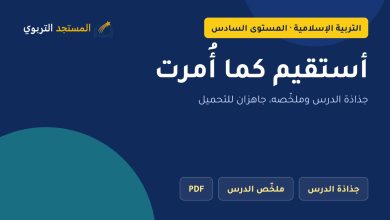 أستقيم كما أُمرت