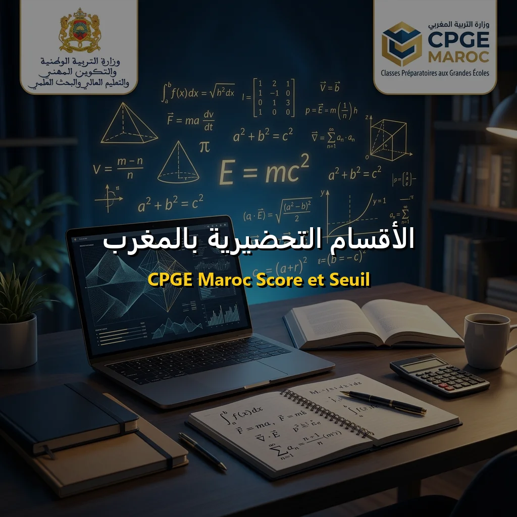 الدليل الشامل الأقسام التحضيرية CPGE Score + حاسبة معدل الانتقاء simulation