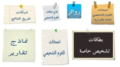 عدة التقويم التشخيصي لجميع المستويات والمواد