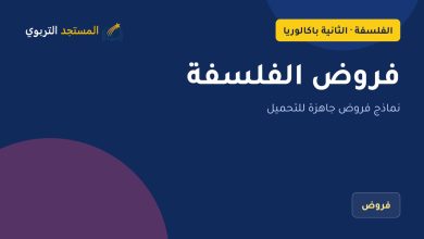 فروض الفلسفة