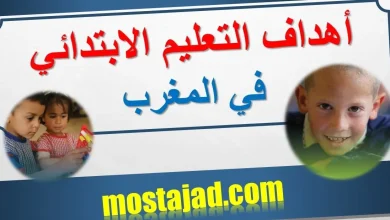 أهداف التعليم في المرحلة الابتدائية في المغرب